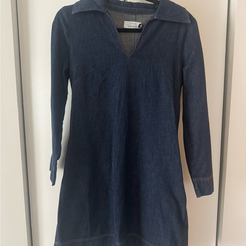 & Other Stories Denim Dress - Perfect for Fall/Winter! - Picture 2 of 7
